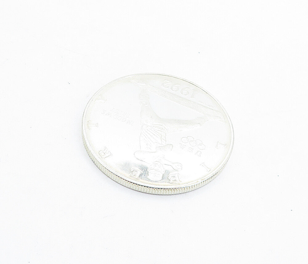 925 Sterling Silver Vintage Shiny United States Dollar Coin Medallion TR1209