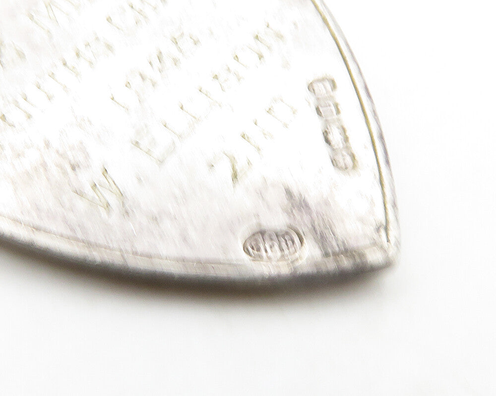 ENGLAND 925 Silver Vintage Antique 3 Miles Youth Champ 1935 Pendant PT15289