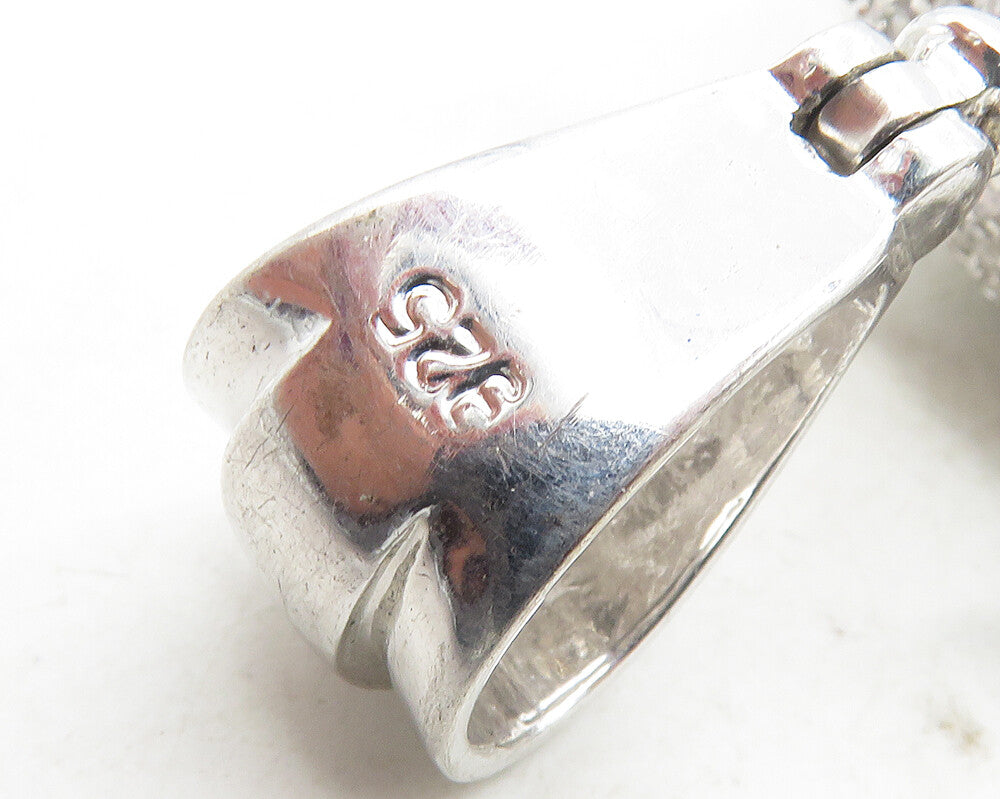 925 Sterling Silver Sparkling Cubic Zirconia Encrusted Skull Pendant PT7839