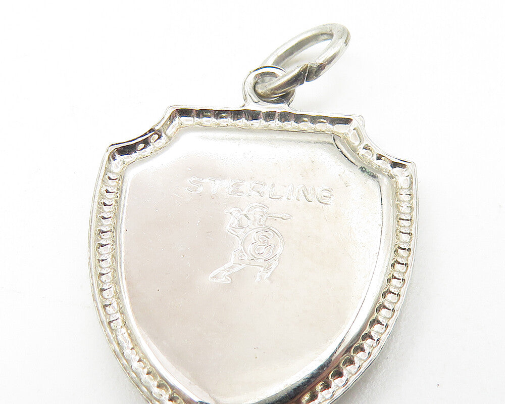 925 Sterling Silver Vintage Enamel Bicentennial 17761976 Pendant PT9252