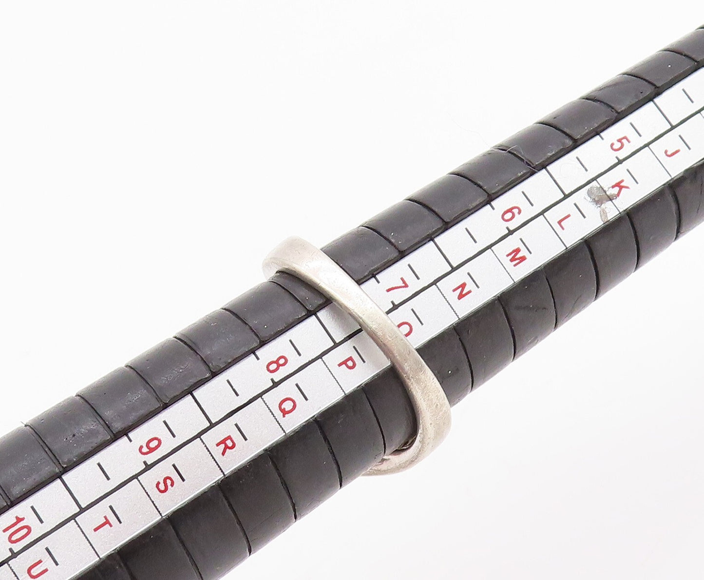 925 Sterling Silver Vintage Ring Drop Cut Citrine & CZ Bypass Sz 7 RG31727