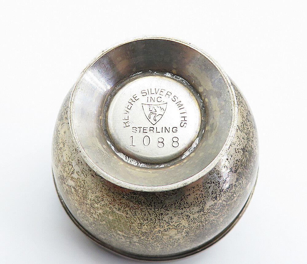 REVERE SILVERSMITH 925 Silver Vintage Saccharin Tablets Bowl (OPENS) TR1296