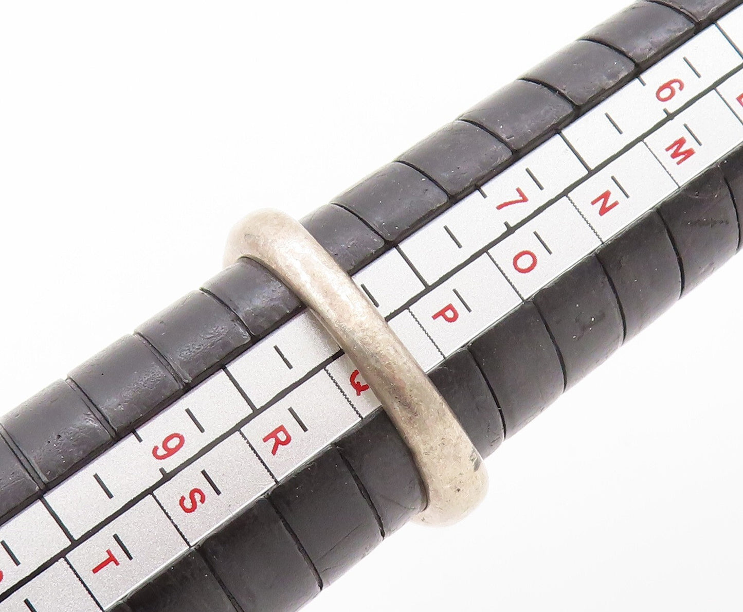 925 Sterling Silver Vintage Ring KABANA Oval Amethyst CZ Peridot SZ 8 RG31965