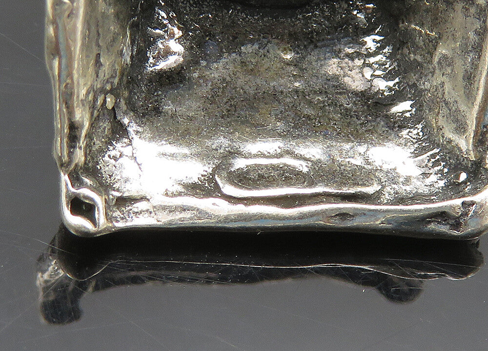 925 Sterling Silver Vintage Petite Old Fashioned Telephone Trinket TR2812