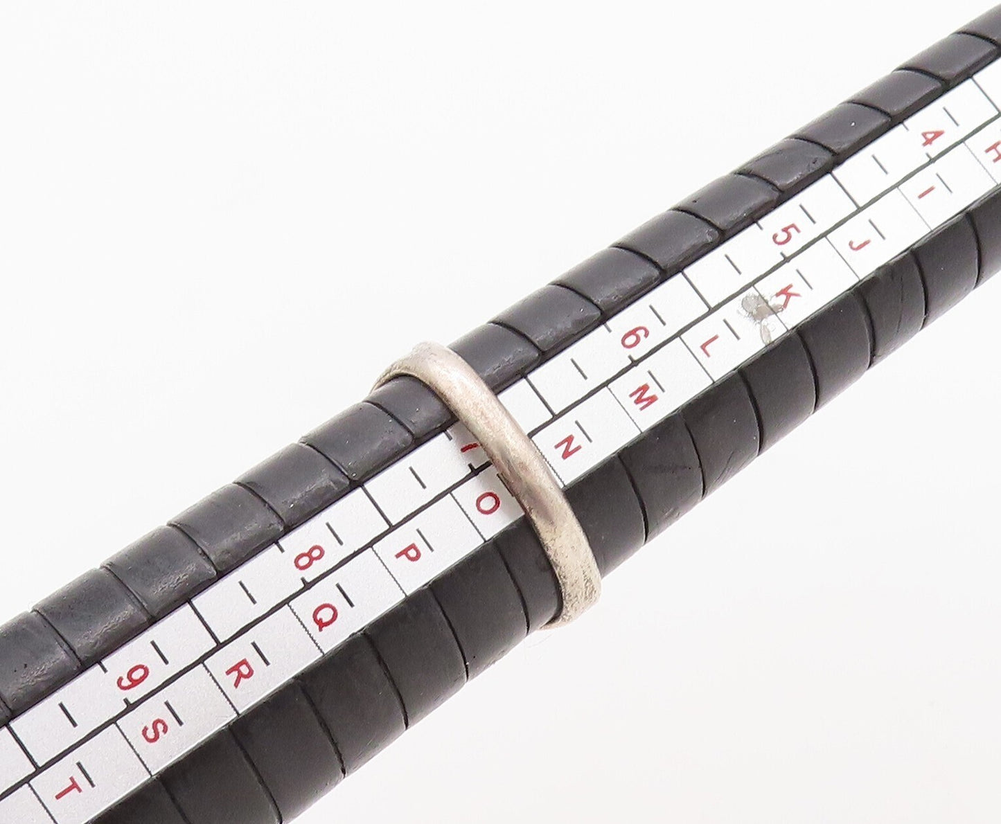 925 Sterling Silver Vintage Ring NAVAJO ZUNI Floral Turquoise Sz 7 RG31409