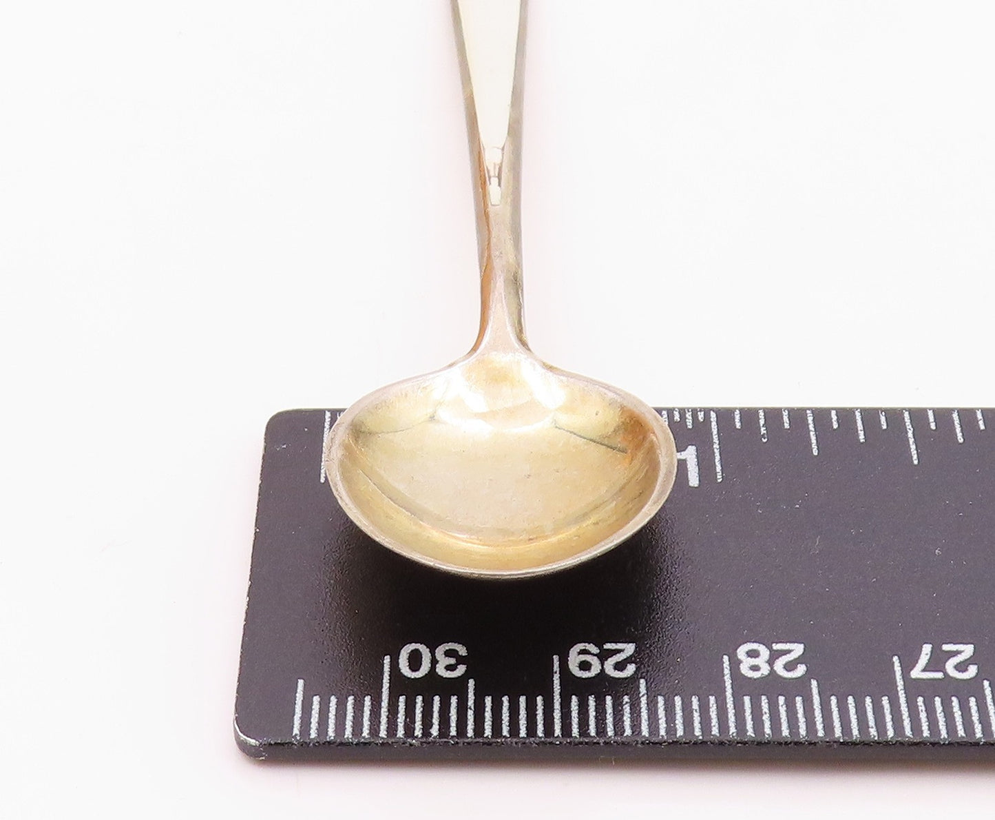 NORWAY 925 Sterling Silver Vintage Enamel Polished Spoon Souvenir TR3417