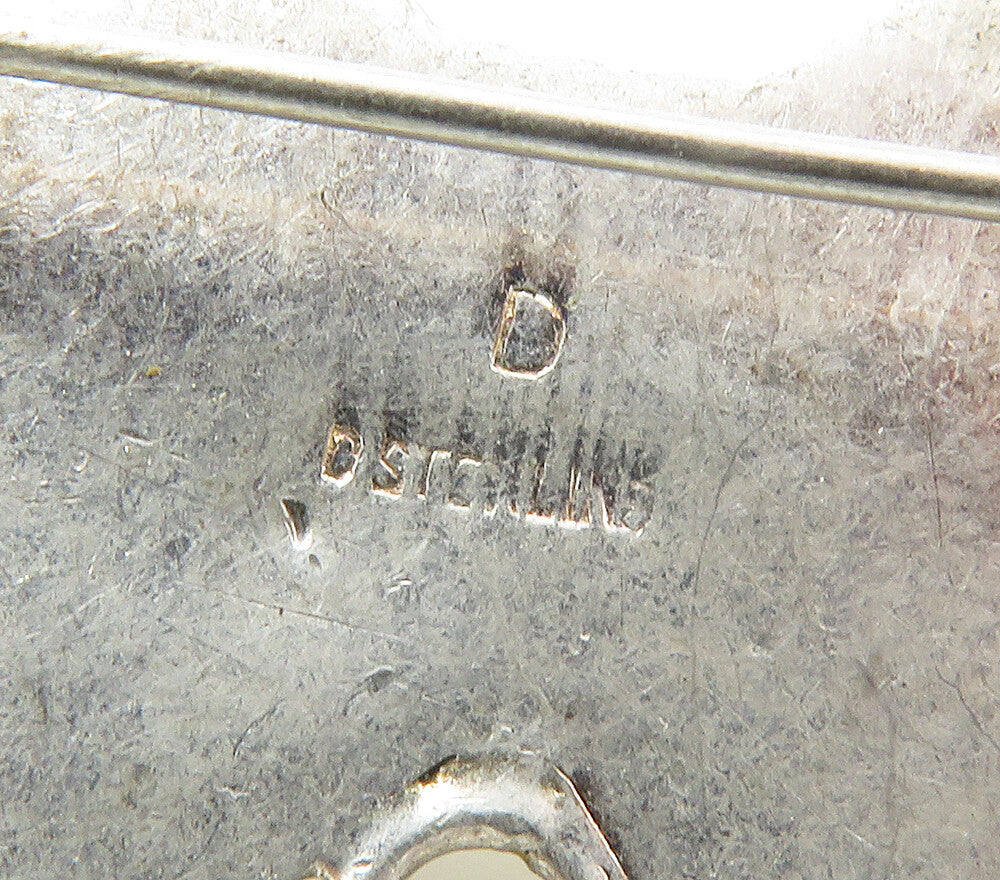 925 Sterling Silver Vintage Hollow Bow Tied Ribbon Smooth Brooch Pin BP5958