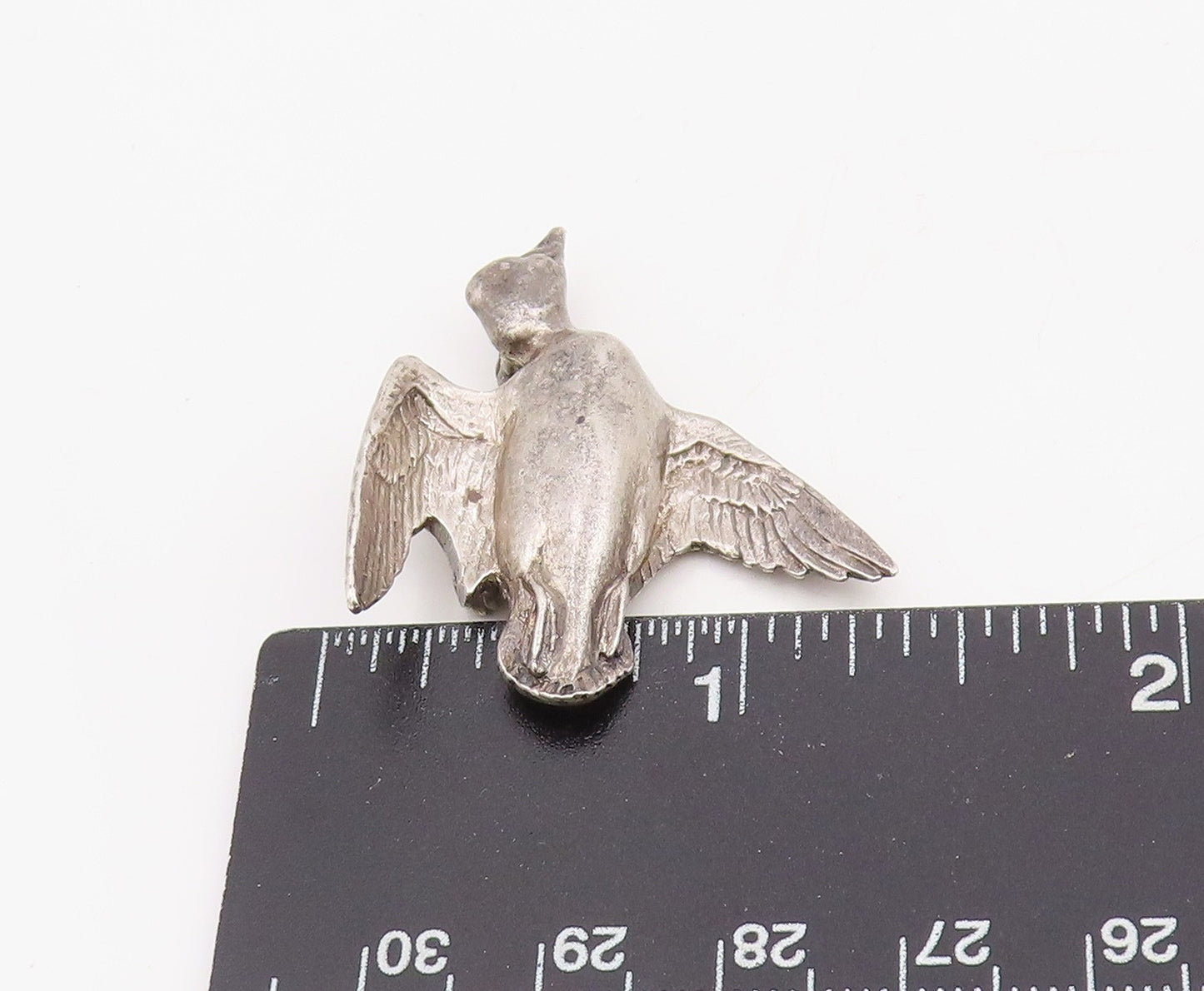 925 Sterling Silver Vintage Brooch Pin 50th Wild Life Federation Duck BP12324