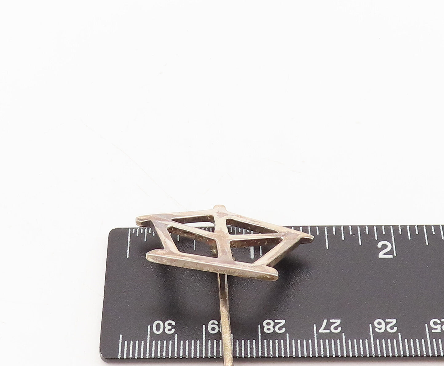 925 Sterling Silver Vintage Designer Style Painters Stand Brooch Pin BP10439