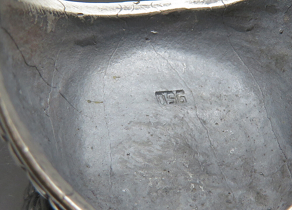 925 Sterling Silver Vintage Large Religious Cross Band Ring Sz 12.5 RG23534