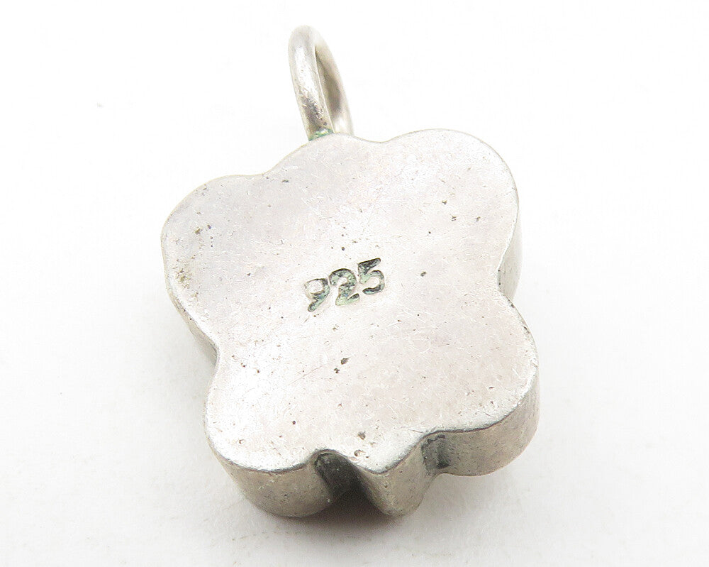 925 Sterling Silver Vintage Petite Hollow Butterfly Motif Pendant PT9263