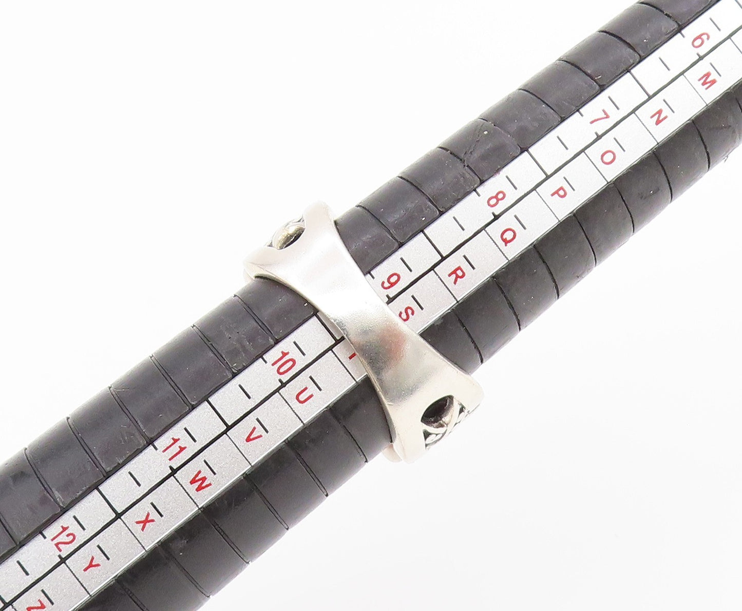 925 Sterling Silver Vintage Ring Intertwined Celtic Knot Band Sz 9.5 RG34414