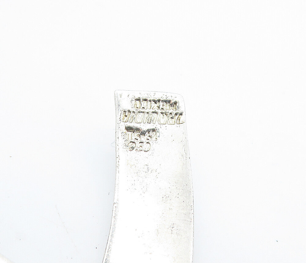 ERQUIDIA MEXICO 925 Sterling Silver Vintage Criss Cross Brooch Pin BP2753