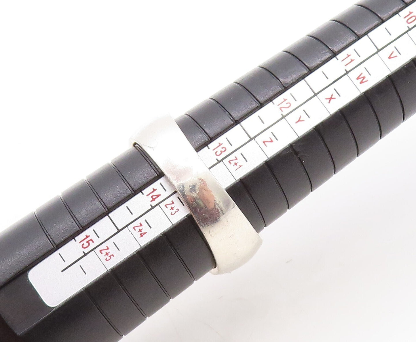 925 Sterling Silver Vintage Ring Designer Cutout Lily Flowers Sz 14 RG31406