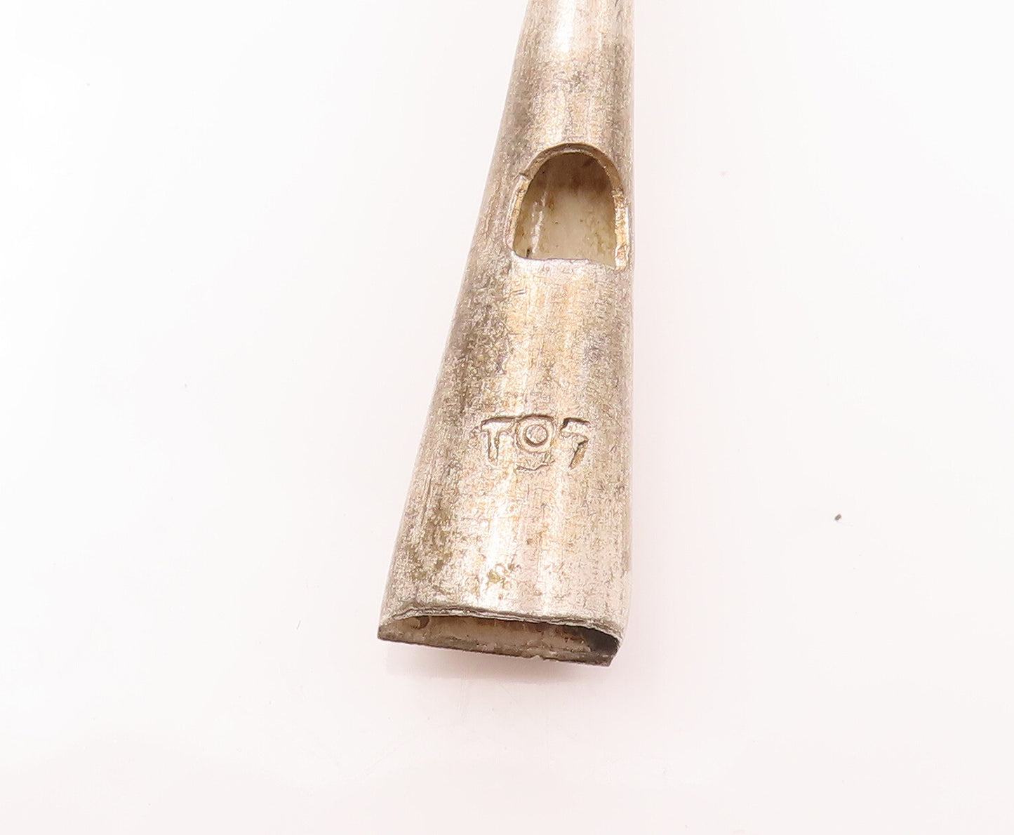 925 Silver Vintage For Babies Dangling Bells Jingling Nose Making Toy TR3515