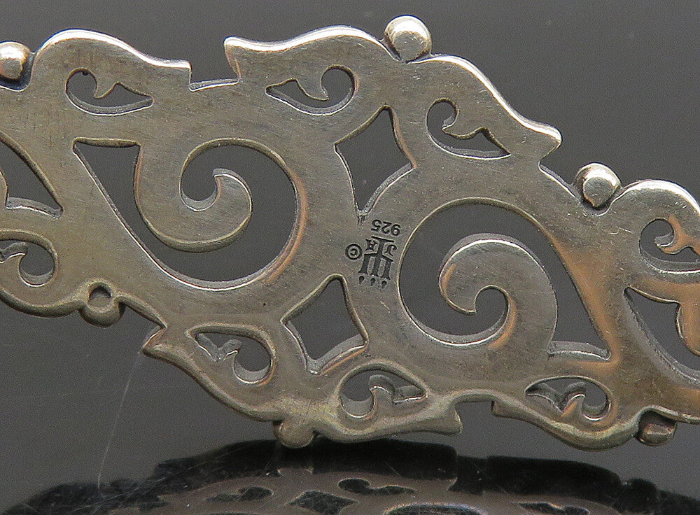 JAMES AVERY 925 Sterling Silver Vintage Petite Swirl Bangle Bracelet BT9232