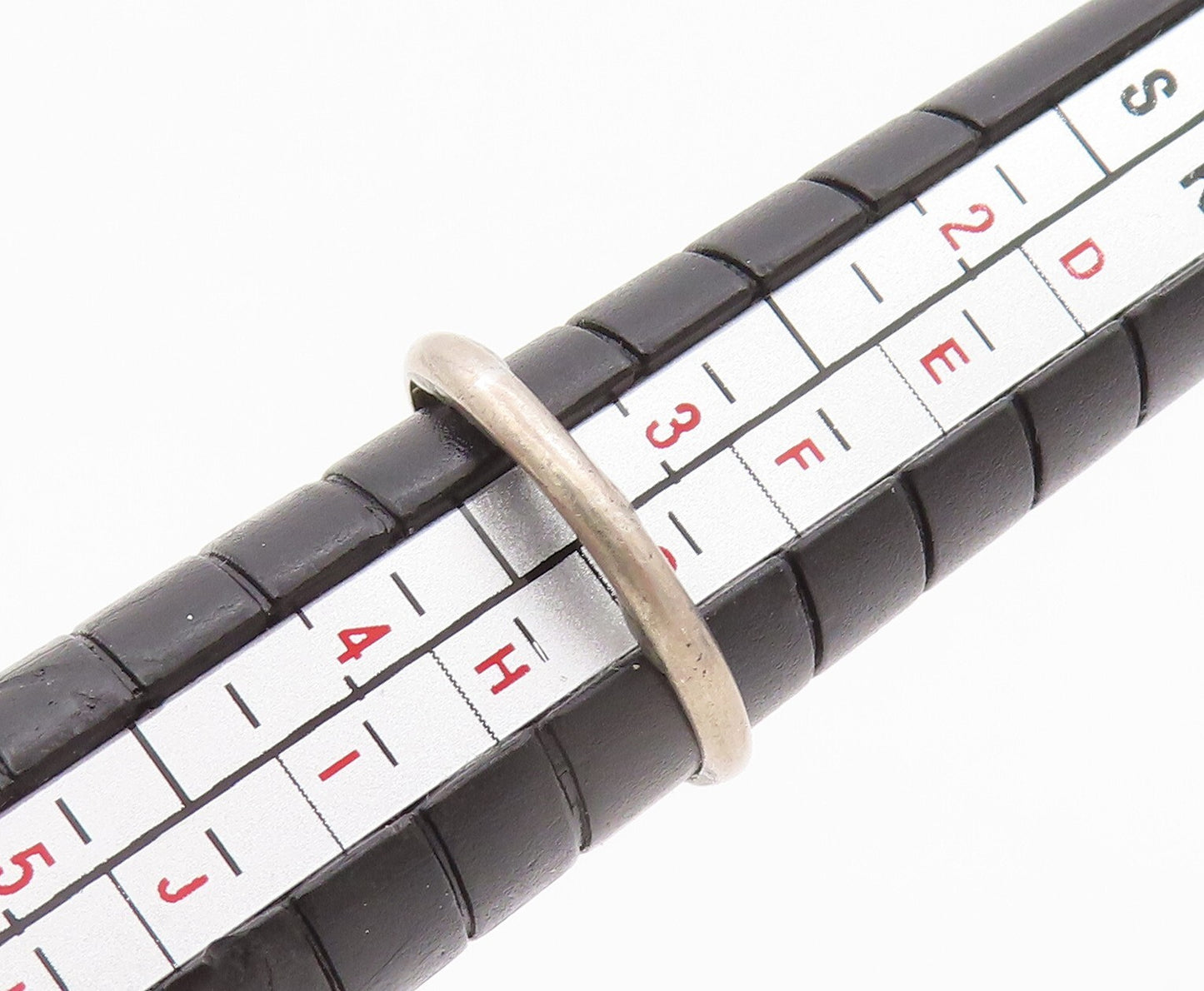 925 Sterling Silver Vintage Ring NAVAJO Trible Carved Turquoise Sz 3 RG31803