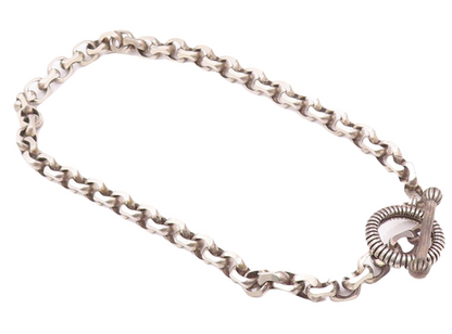 925 Sterling Silver Vintage Necklace STEPHEN DWECK Designer Cubical Rings NE4258