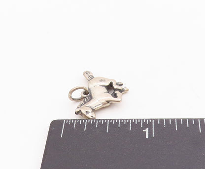 925 Sterling Silver Vintage Pendant JAMES AVERY Running Horse Charm  PT24516