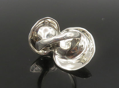 HAGIT GORALI ISRAEL 925 Silver  Vintage Pearls Cocktail Ring Sz 7.5  RG23657