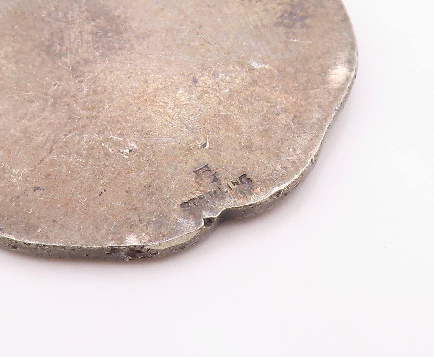 925 Sterling Silver  Vintage Antique Amateur Athletic Union Pendant  PT16114