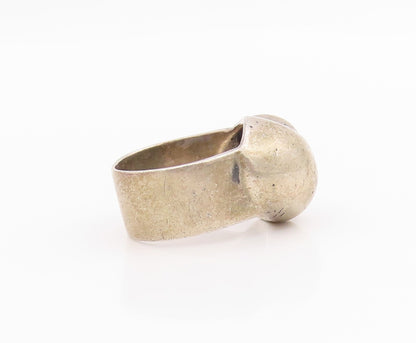 925 Sterling Silver Vintage Ring MIGNON FAGET Antique Garden Snail Sz 5 RG33125