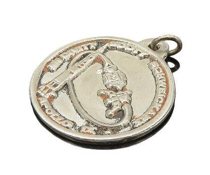 925 Sterling Silver  Vintage Apollo IX Spacecraft 1969 Pendant  PT15512