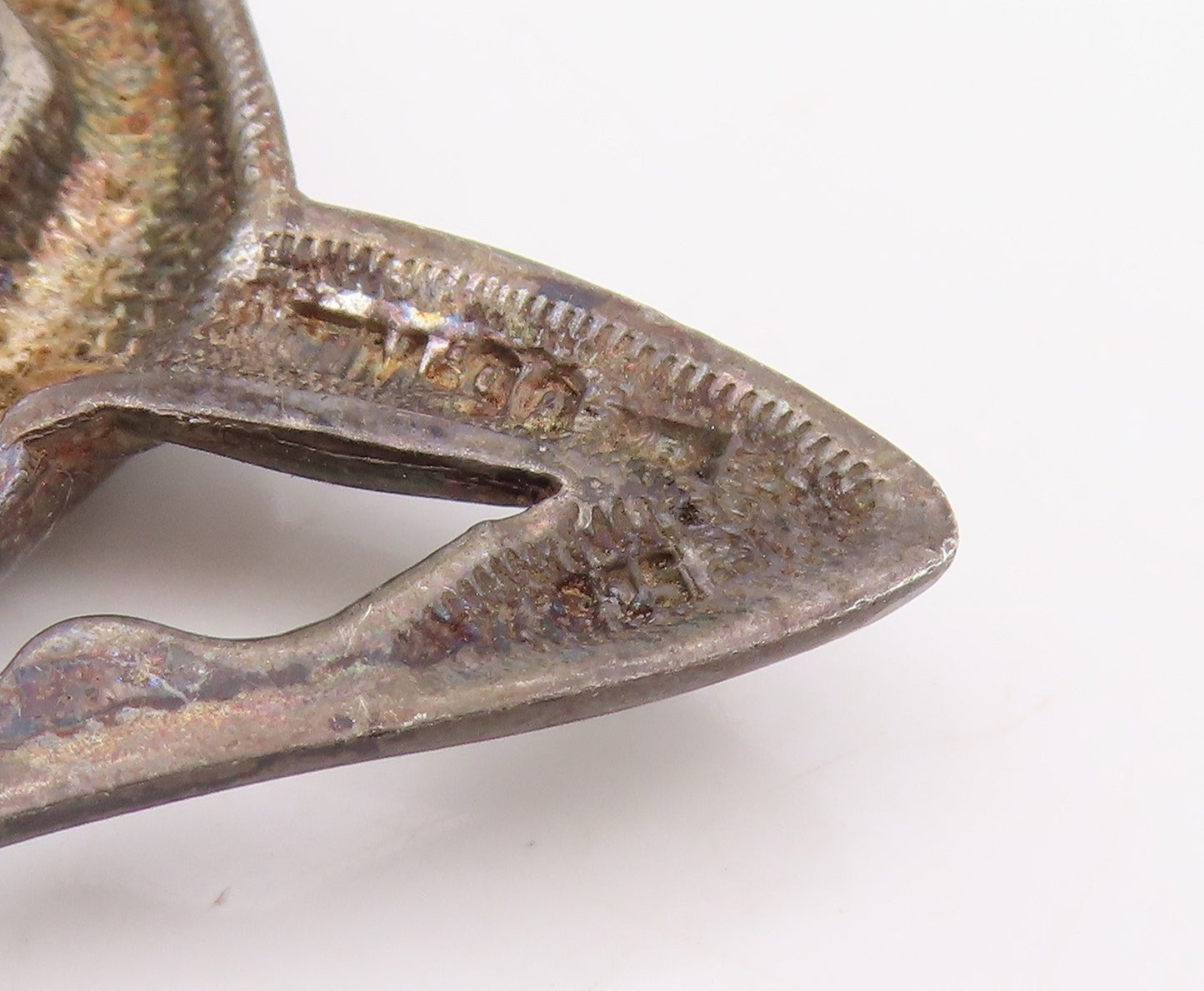 925 Sterling Silver Vintage Brooch Modernist Lady Gymnast Dancer Pin  BP12057