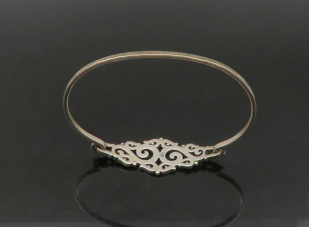 JAMES AVERY 925 Sterling Silver  Vintage Petite Swirl Bangle Bracelet  BT9232