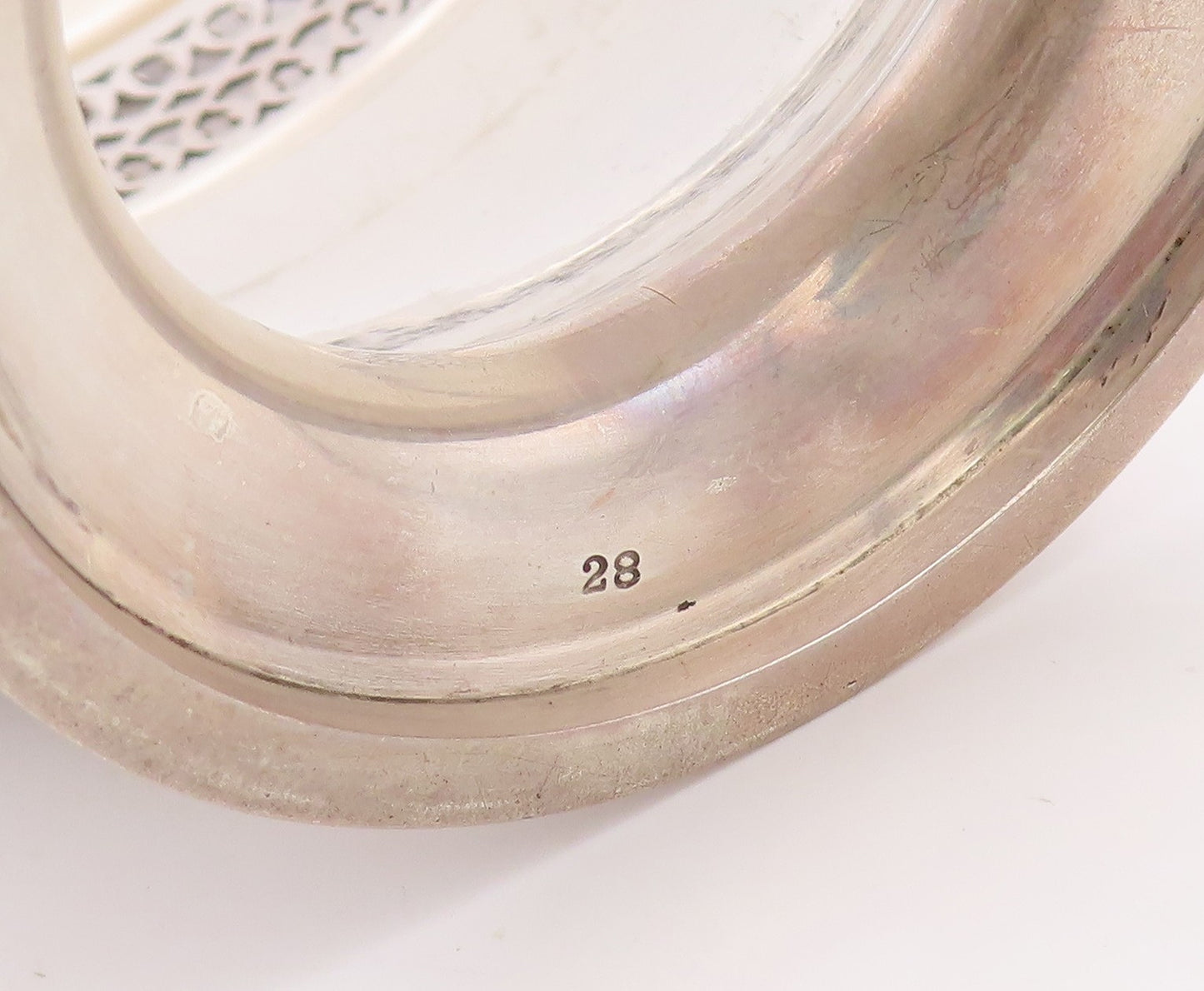 925 Sterling Silver Vintage Footed Bowl TIFFANY & CO Modern Compote Dish  TR4111