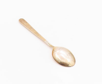 NORWAY 925 Sterling Silver Vintage Enamel Polished Spoon Souvenir TR3417