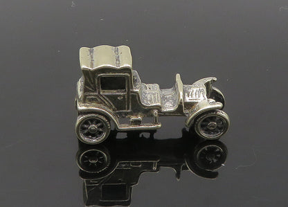 925 Sterling Silver  Vintage Shiny Old Fashioned Car Trinket  TR2806