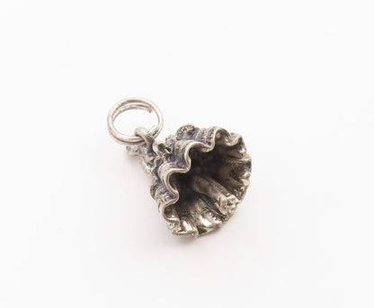 925 Sterling Silver  Vintage Petite Woman In Dress Pendant  PT19655