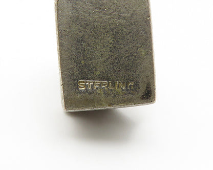 925 Sterling Silver  Vintage Dark Tone Petite House Motif Pendant  PT8442