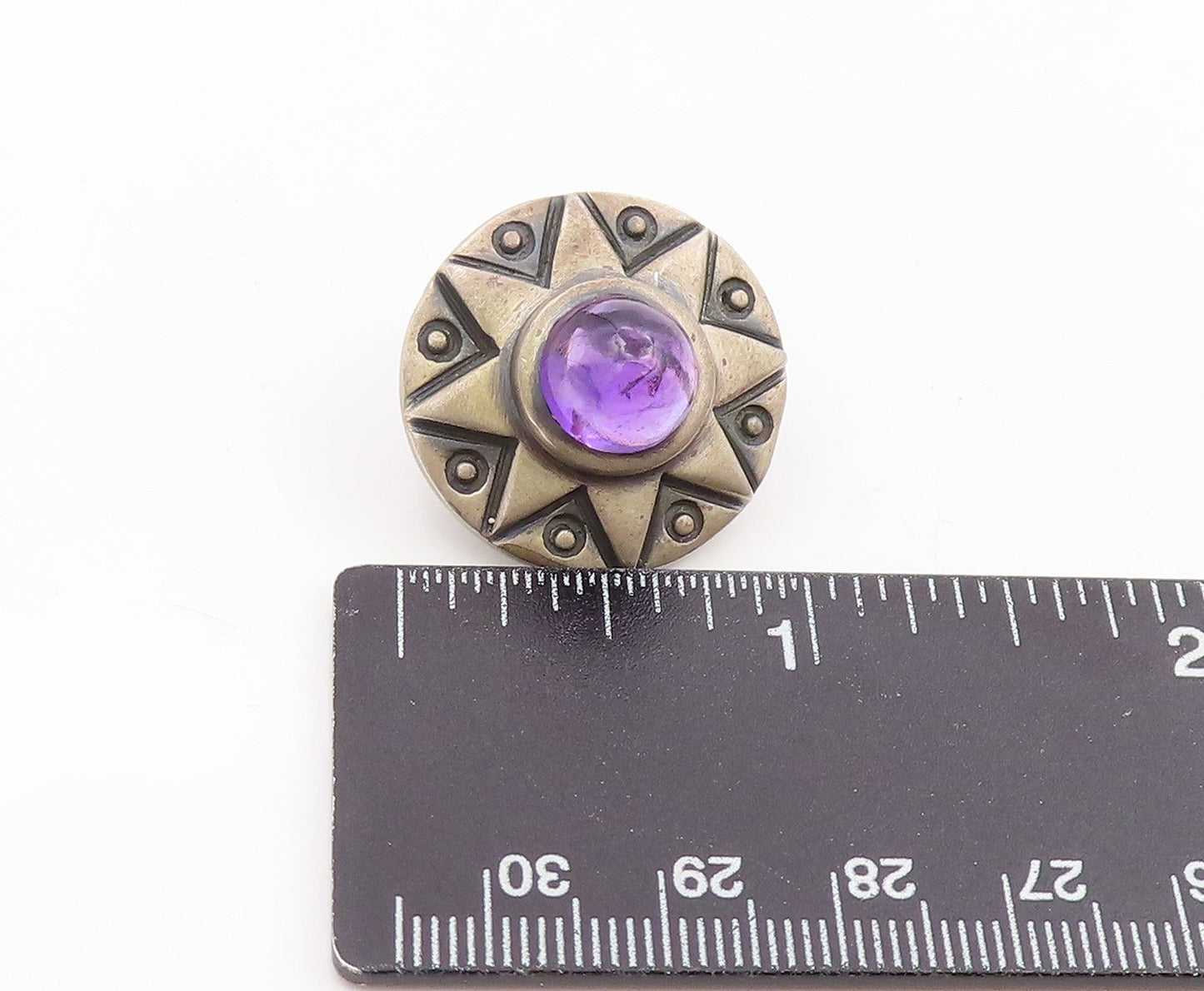 925 Sterling Silver Vintage Earrings Amethyst & Gemstone Single Pieces  EG14300