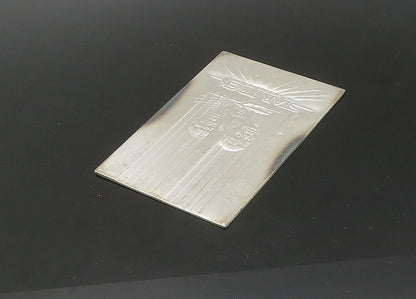 925 Sterling Silver  Vintage Shiny Star Trek Collection Card  TR3088