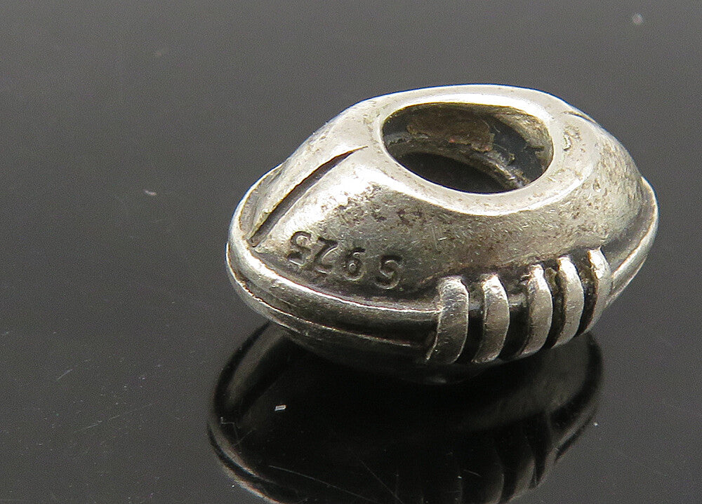 PANDORA 925 Sterling Silver   Vintage Petite Football Slide Pendant  PT18293