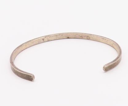 925 Sterling Silver  Vintage Follow Your Instincts Cuff Bracelet  BT9176