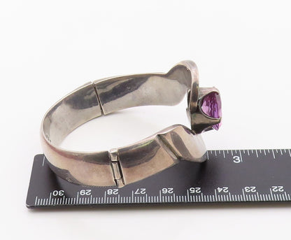 925 Sterling Silver Vintage Bracelet LOS BALLESTEROS MEXICO Gemstone  BT12103