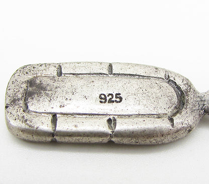 925 Sterling Silver  Vintage Floating Boat Charm Pendant  PT2285