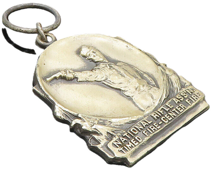 BLACKINTON 925 Silver  Vintage Antique National Rifle Ass'n Pendant  PT7880