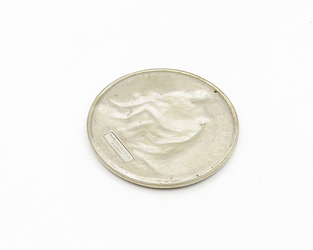 TOWLE 925 Sterling Silver Vintage Pieta Statue By Michaelangelo Medal TR2521