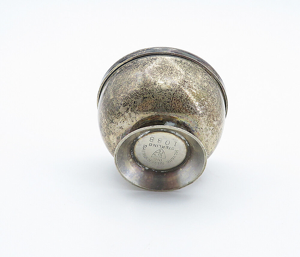 REVERE SILVERSMITH 925 Silver  Vintage Saccharin Tablets Bowl (OPENS)  TR1296