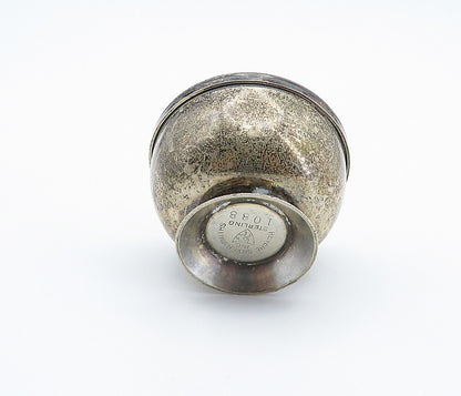 REVERE SILVERSMITH 925 Silver  Vintage Saccharin Tablets Bowl (OPENS)  TR1296