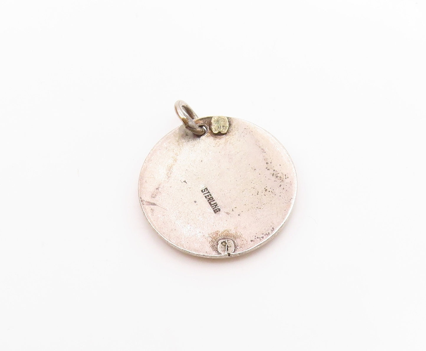 925 Silver Vintage Enamel Executive Committee IBM Club Pendant  PT20588
