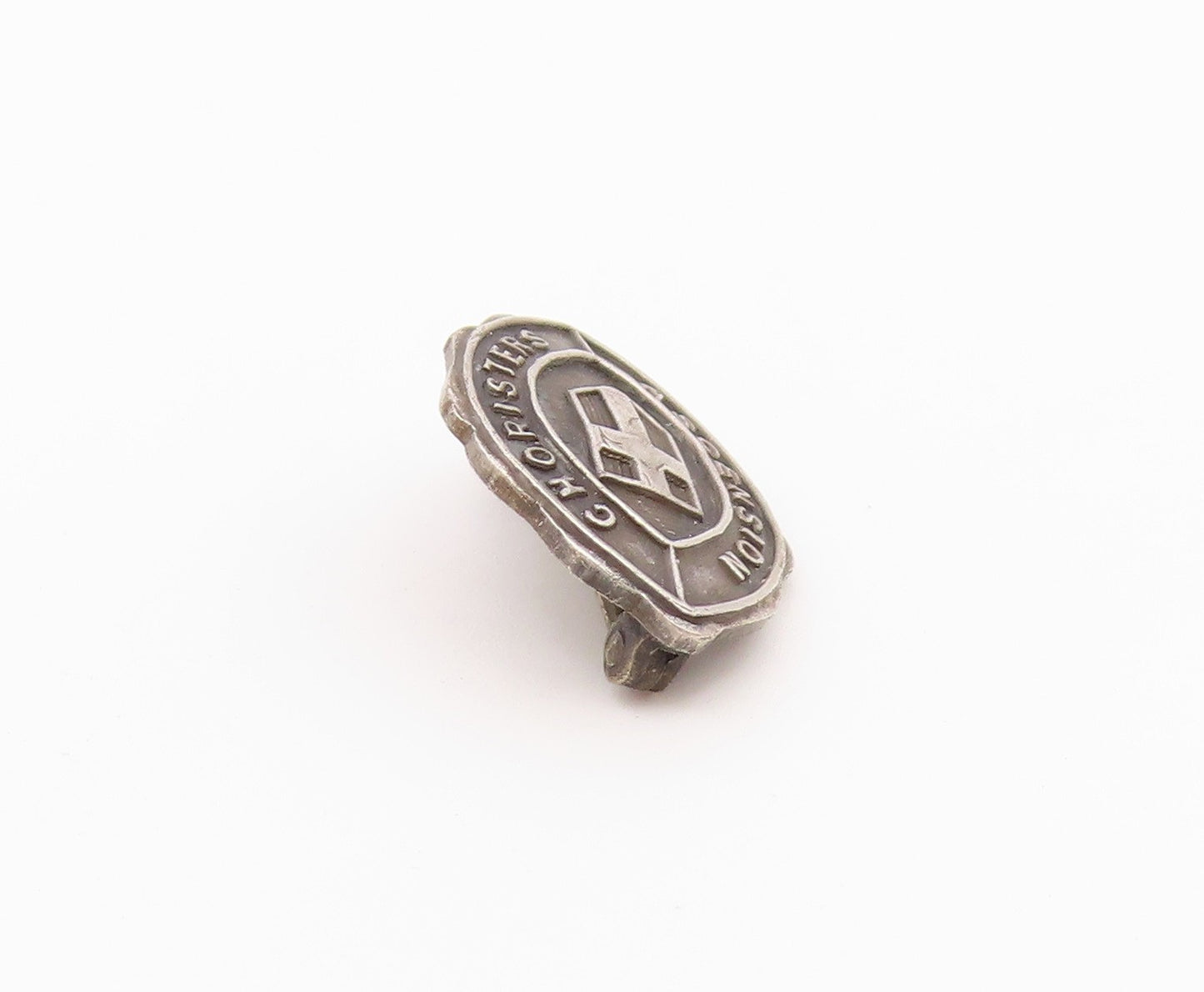 925 Sterling Silver  Vintage Antique Choristers Ascension Brooch Pin  BP8662