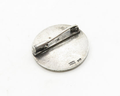 INDUSTRIA ARGENTINA 925 Silver  Vintage Hospital Argerich Brooch Pin  BP7648
