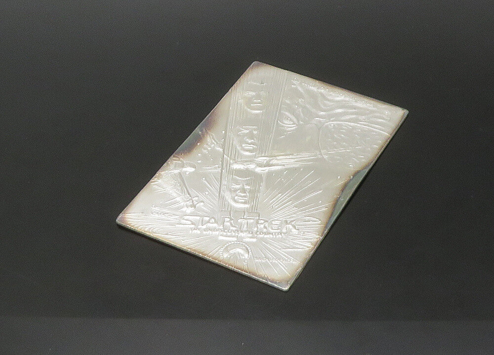 925 Sterling Silver  Vintage Star Trek 1992 Collection Card  TR3087