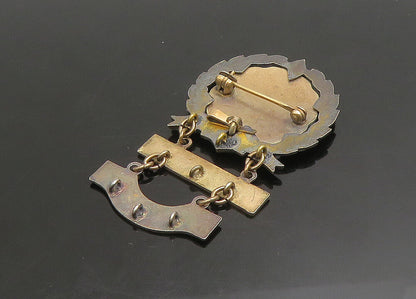 925 Sterling Silver Vintage Presbyterian Sunday School Brooch Pin BP9022