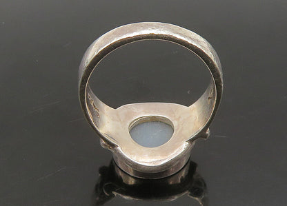 SAJEN 925 Silver  Vintage Purple Druzy Stone Cocktail Ring Sz 7  RG23322